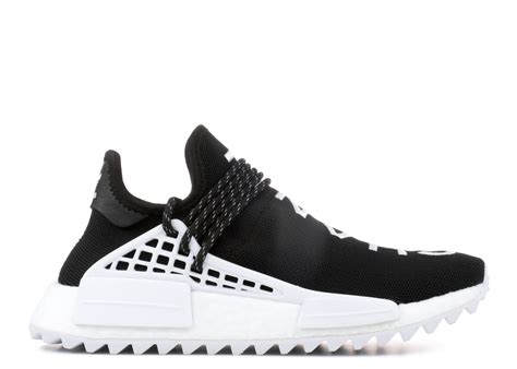 pharrell x chanel x adidas human race nmd black white|pharrell and Chanel shoes.